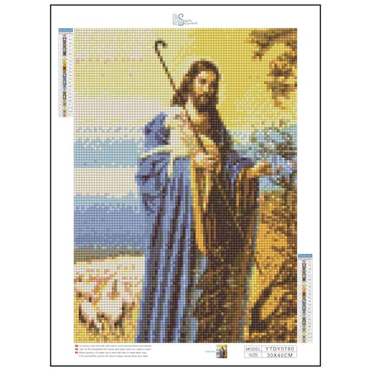 Sparkly Selections Jesus with the Lost Sheep Diamond Painting Kit